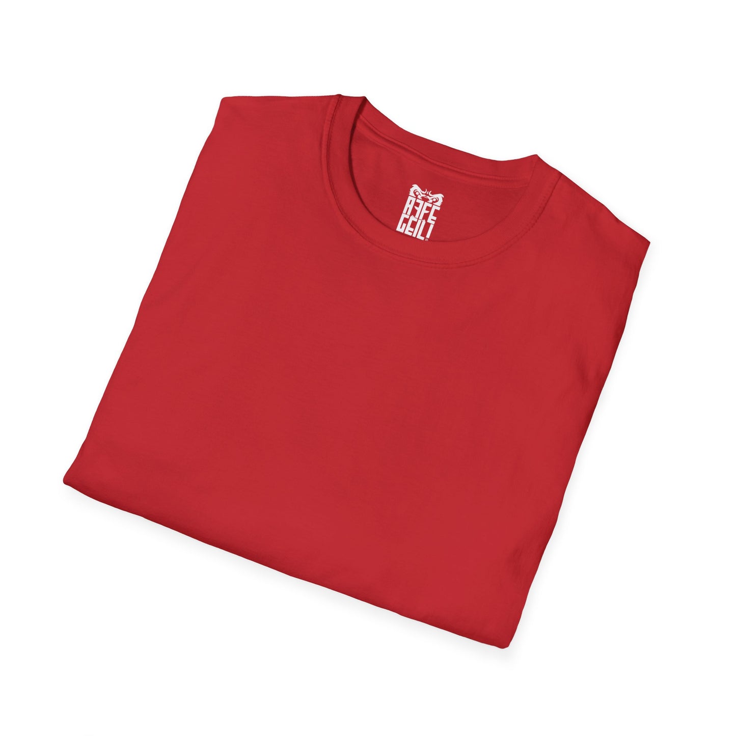 AFFEGEIL mit Ärmeldruck - Unisex Softstyle T-Shirt